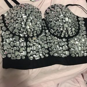 Jeweled Bustier